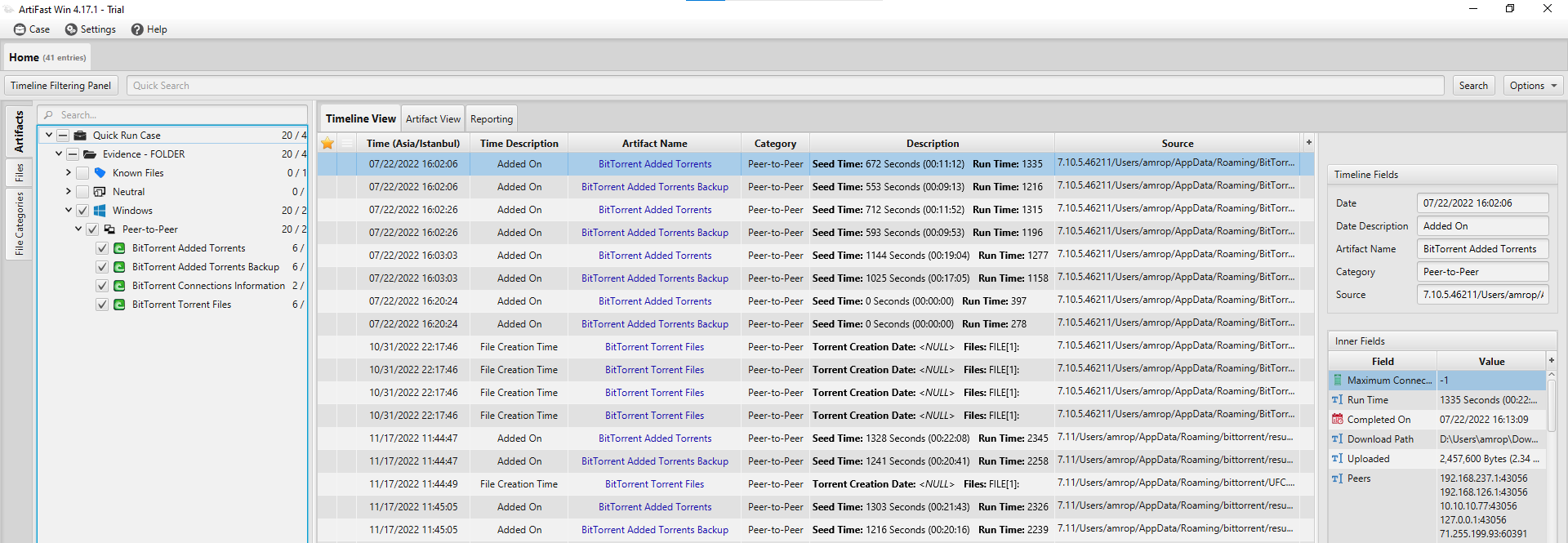 Data torrent rts 1