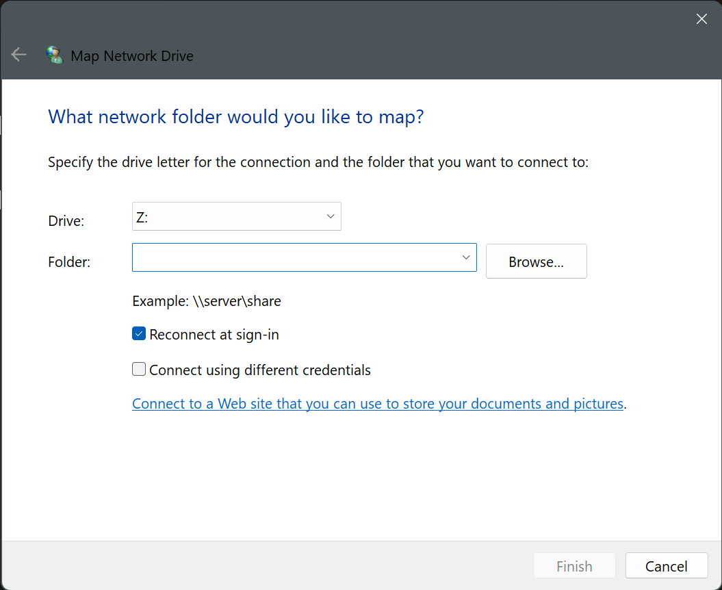 How to login to network share when Microsoft Account is tied to